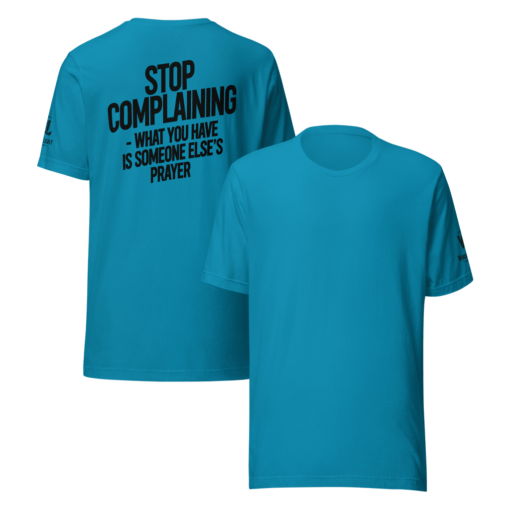 Stop Complaining | Philippians 2:14-15 – KJV Faith Unisex T-Shirt - KJV Word & Light Threads