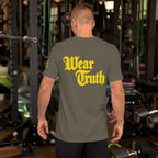 Wear Truth Gold | Philippians 4:13 – KJV Faith Unisex T-Shirt - KJV Word & Light Threads