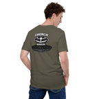 Church Is in Session Full Football Dark | 1 Corinthians 9:25 – KJV Faith Unisex T-Shirt - KJV Word & Light Threads
