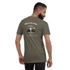 Peace in the Storm White | John 14:27 – KJV Faith Unisex T-Shirt - KJV Word & Light Threads