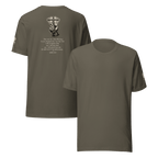 Fear Not Glowing Cross | Isaiah 41:10 – KJV Faith Unisex T-Shirt - KJV Word & Light Threads