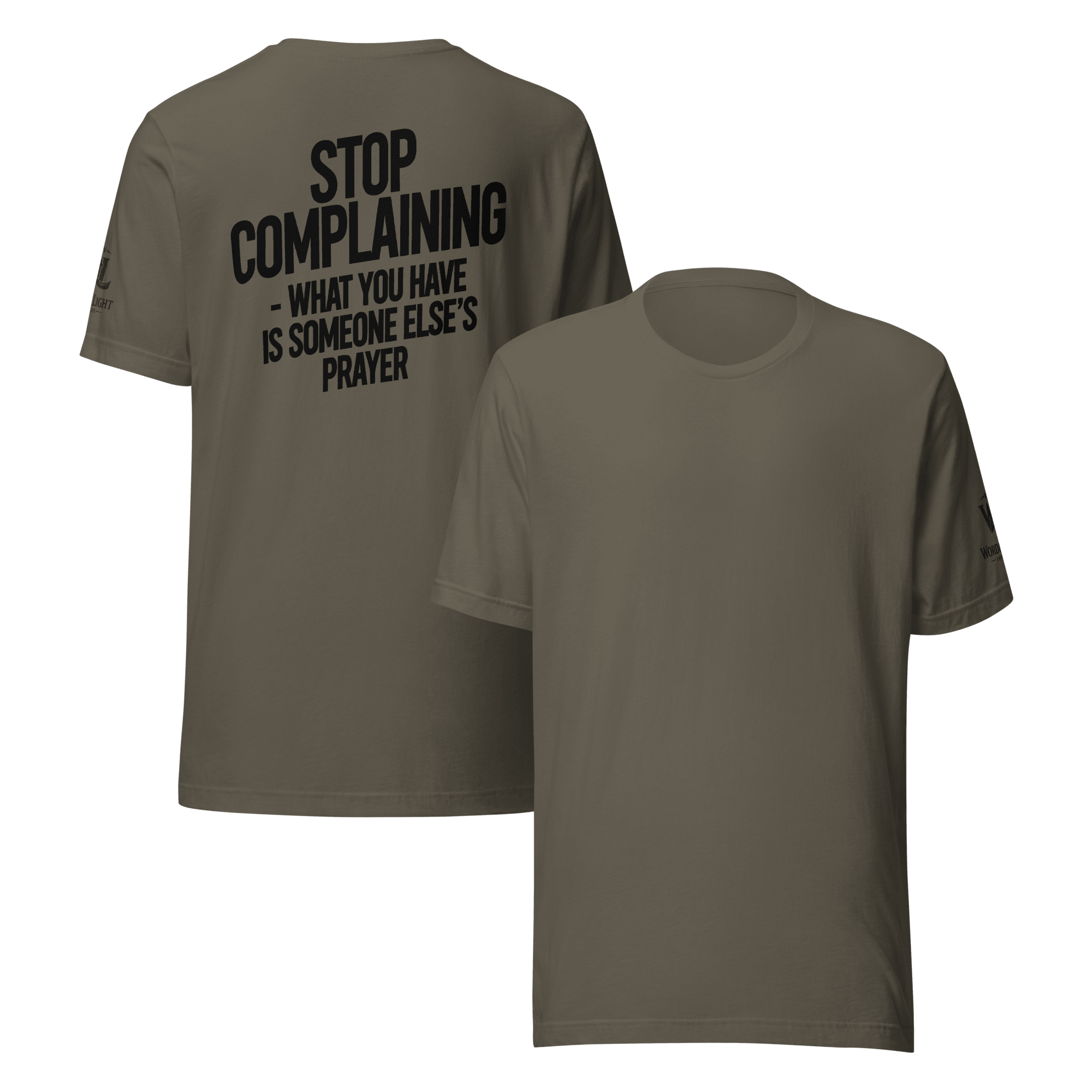 Stop Complaining | Philippians 2:14-15 – KJV Faith Unisex T-Shirt - KJV Word & Light Threads