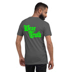 Wear Truth True Green | Philippians 4:13 – KJV Faith Unisex T-Shirt - KJV Word & Light Threads