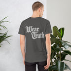 Wear Truth Silver | Philippians 4:13 – KJV Faith Unisex T-Shirt - KJV Word & Light Threads