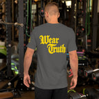 Wear Truth Gold | Philippians 4:13 – KJV Faith Unisex T-Shirt - KJV Word & Light Threads