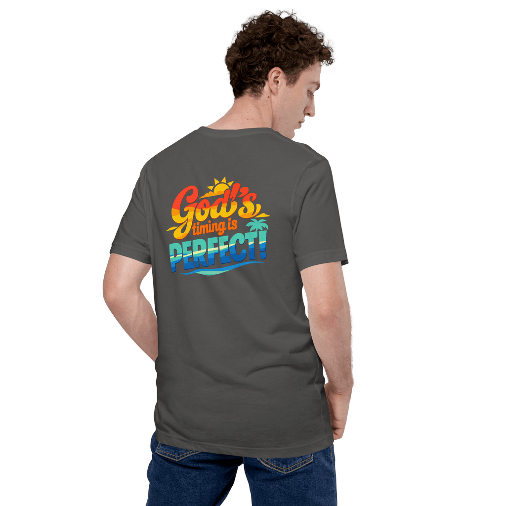 God's Timing is Perfect II | Ecclesiastes 3:11 – KJV Faith Unisex T-Shirt - KJV Word & Light Threads