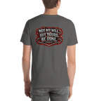 Not My Will, But Yours Be Done | Luke 22:42 – KJV Faith Unisex T-Shirt - KJV Word & Light Threads