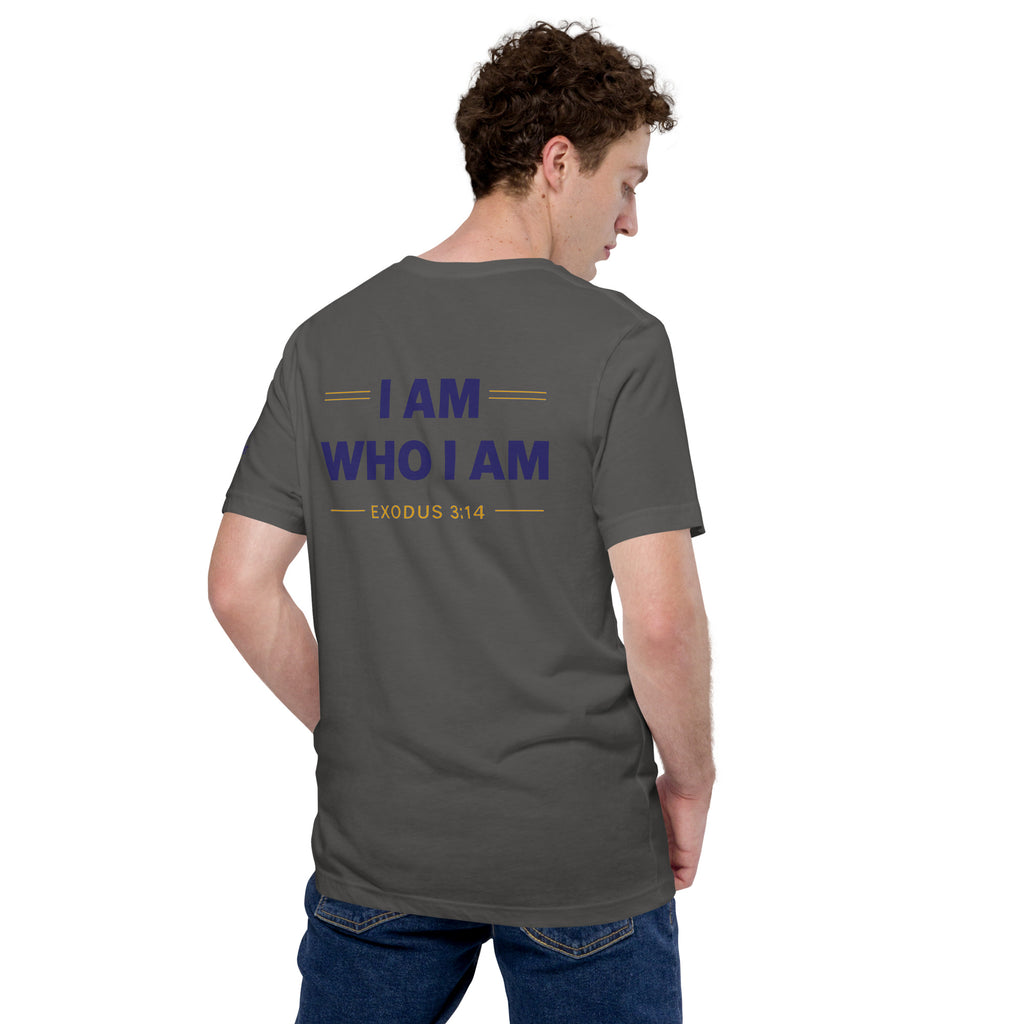 I AM WHO I AM | Exodus 3:14 – KJV Faith Unisex T-Shirt - KJV Word & Light Threads
