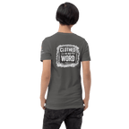Clothed in His Word | Revelation 19:13 – KJV Faith Unisex T-Shirt - KJV Word & Light Threads