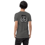 Rejoice Evermore – Pray Without Ceasing Black & White | 1 Thessalonians 5:16-17 – KJV Faith Unisex T-Shirt - KJV Word & Light Threads