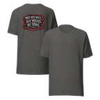 Not My Will, But Yours Be Done | Luke 22:42 – KJV Faith Unisex T-Shirt - KJV Word & Light Threads