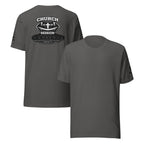 Church Is in Session Full Football Dark | 1 Corinthians 9:25 – KJV Faith Unisex T-Shirt - KJV Word & Light Threads