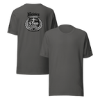 Rejoice Evermore – Pray Without Ceasing Black & White | 1 Thessalonians 5:16-17 – KJV Faith Unisex T-Shirt - KJV Word & Light Threads