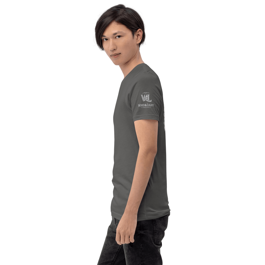 Clothed in His Word | Revelation 19:13 – KJV Faith Unisex T-Shirt - KJV Word & Light Threads