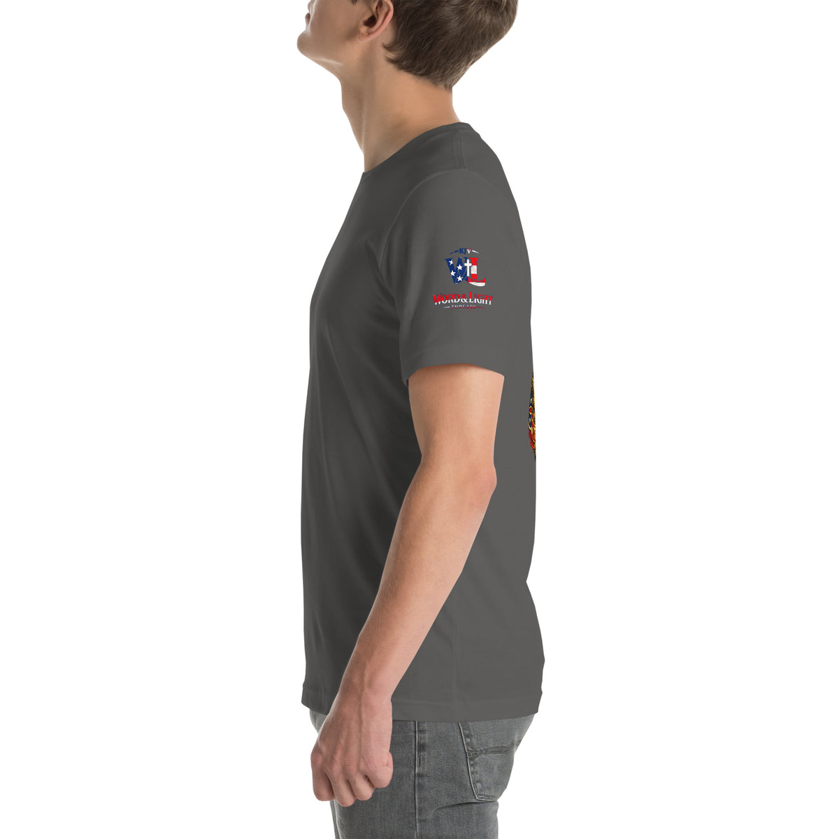 America 250 Strong | 1776-2026 KJV Tee - KJV Word & Light Threads