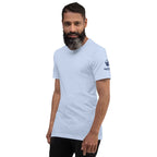 Wear Truth Navy Blue | Philippians 4:13 – KJV Faith Unisex T-Shirt - KJV Word & Light Threads