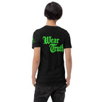Wear Truth Lime Green T-Shirt | Philippians 4:13 KJV - Empower Your Spirit - KJV Word & Light Threads