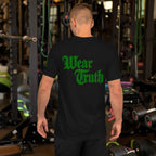 Wear Truth Dark Green | Philippians 4:13 – KJV Faith Unisex T-Shirt - KJV Word & Light Threads