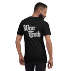 Wear Truth Silver | Philippians 4:13 – KJV Faith Unisex T-Shirt - KJV Word & Light Threads