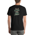 I Can Do All Things Through Christ Which Strengtheneth Me – Philippians 4:13 KJV Christian Unisex T-Shirt | Tan & Green - KJV Word & Light Threads