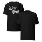 Wear Truth Silver | Philippians 4:13 – KJV Faith Unisex T-Shirt - KJV Word & Light Threads
