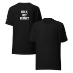 Holy, Not Perfect | 1 Peter 1:16 – KJV Faith Unisex T-Shirt - KJV Word & Light Threads