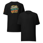Faith All the Way Up | Hebrews 11:1 – KJV Faith Unisex T-Shirt - KJV Word & Light Threads