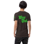 Wear Truth Lime Green T-Shirt | Philippians 4:13 KJV - Empower Your Spirit - KJV Word & Light Threads