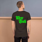 Wear Truth True Green | Philippians 4:13 – KJV Faith Unisex T-Shirt - KJV Word & Light Threads