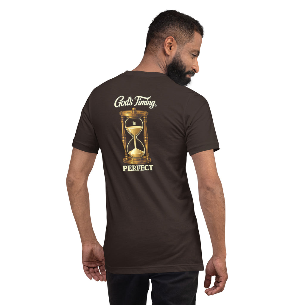 God's Timing is Perfect | Ecclesiastes 3:11 – KJV Faith Unisex T-Shirt - KJV Word & Light Threads