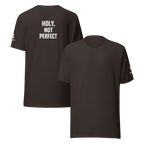 Holy, Not Perfect | 1 Peter 1:16 – KJV Faith Unisex T-Shirt - KJV Word & Light Threads