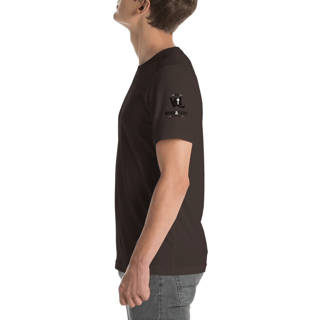 Church Is in Session Football Dark | 1 Corinthians 9:25 – KJV Faith Unisex T-Shirt - KJV Word & Light Threads