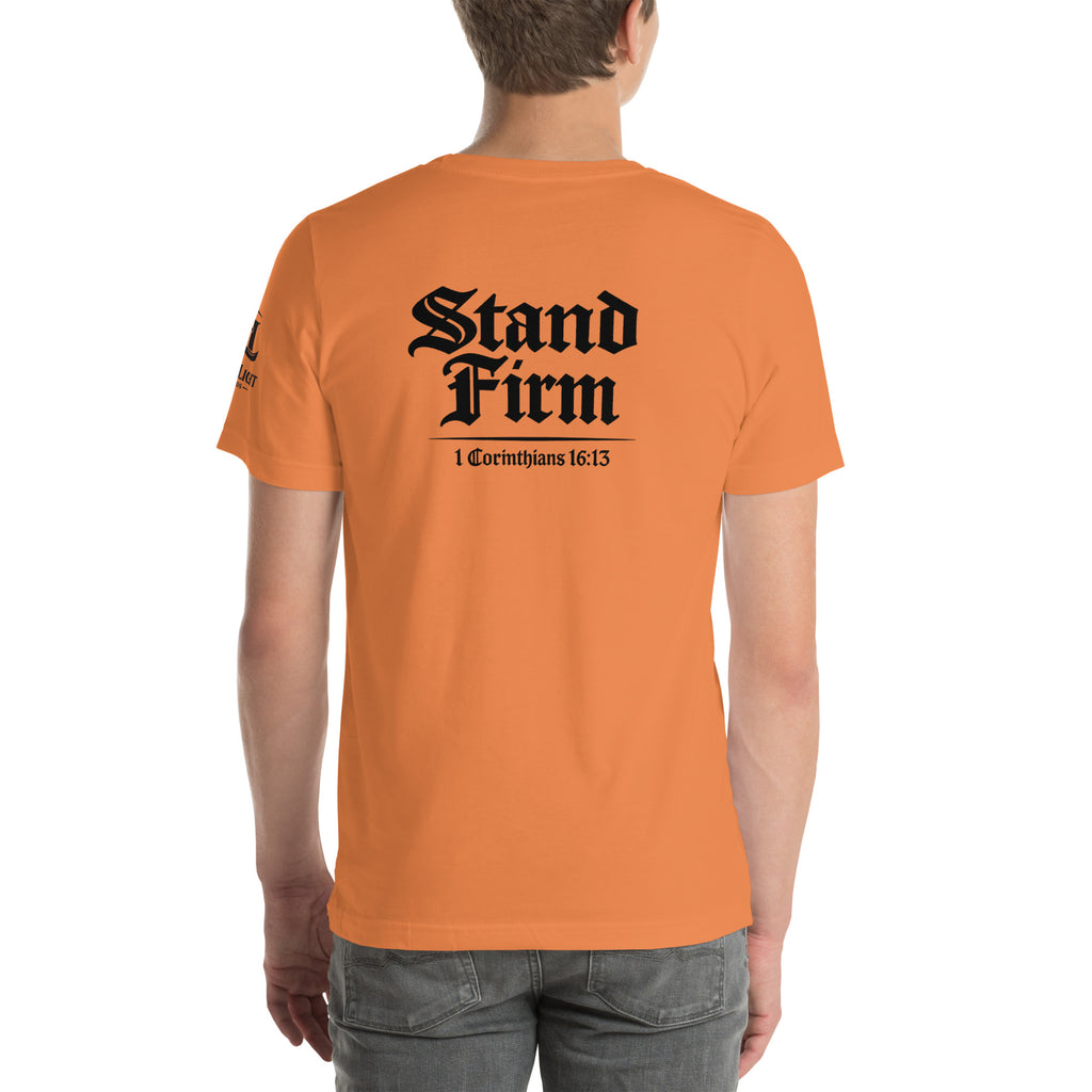 Stand Firm | 1 Corinthians 16:13 – KJV Faith Unisex T-Shirt - KJV Word & Light Threads