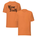 Wear Truth Black BL | Philippians 4:13 – KJV Faith Unisex T-Shirt - KJV Word & Light Threads