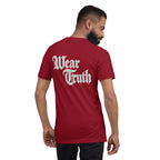 Wear Truth Silver | Philippians 4:13 – KJV Faith Unisex T-Shirt - KJV Word & Light Threads