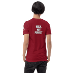 Holy, Not Perfect | 1 Peter 1:16 – KJV Faith Unisex T-Shirt - KJV Word & Light Threads