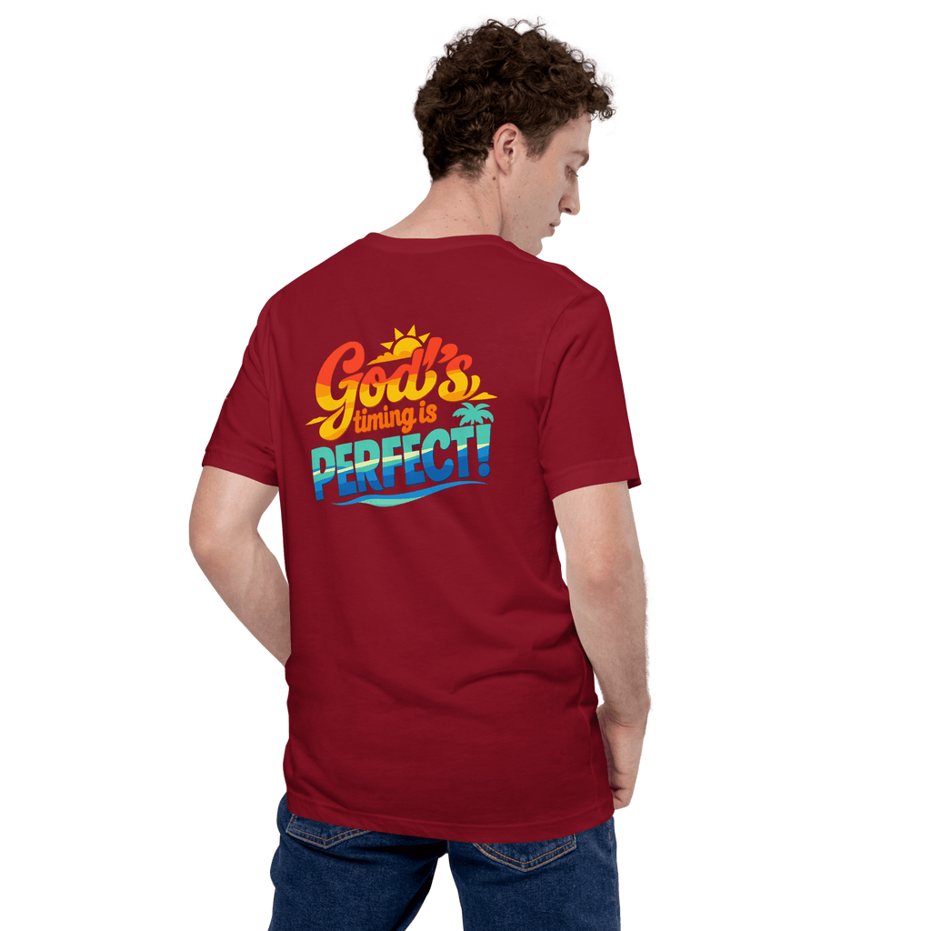God's Timing is Perfect II | Ecclesiastes 3:11 – KJV Faith Unisex T-Shirt - KJV Word & Light Threads