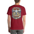 When God Says Stand Still II | Exodus 14:14 – KJV Faith Unisex T-Shirt - KJV Word & Light Threads