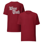 Wear Truth Silver | Philippians 4:13 – KJV Faith Unisex T-Shirt - KJV Word & Light Threads