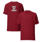 Holy, Not Perfect | 1 Peter 1:16 – KJV Faith Unisex T-Shirt - KJV Word & Light Threads