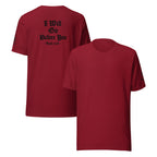 I Will Go Before You | Ruth 3:18 & Isaiah 45:2 – KJV Faith Unisex T-Shirt - KJV Word & Light Threads