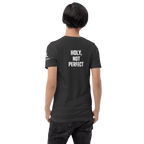 Holy, Not Perfect | 1 Peter 1:16 – KJV Faith Unisex T-Shirt - KJV Word & Light Threads