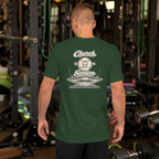 Church Is in Session Baseball Dark | 1 Corinthians 9:25 – KJV Faith Unisex T-Shirt - KJV Word & Light Threads