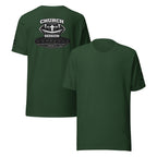 Church Is in Session Full Football Dark | 1 Corinthians 9:25 – KJV Faith Unisex T-Shirt - KJV Word & Light Threads