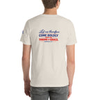 Let Us Therefore Come Boldly BCK | Hebrews 4:16 – KJV Faith Unisex T-Shirt - KJV Word & Light Threads
