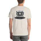 Church Is in Session Football Bright | 1 Corinthians 9:25 – KJV Faith Unisex T-Shirt - KJV Word & Light Threads