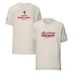 Let Us Therefore Come Boldly unto the Throne of Grace FB | Hebrews 4:16 – KJV Faith Unisex T-Shirt - KJV Word & Light Threads
