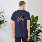 Faith Over Fear T-Shirt | Empower Yourself with 2 Timothy 1:7 - KJV Word & Light Threads