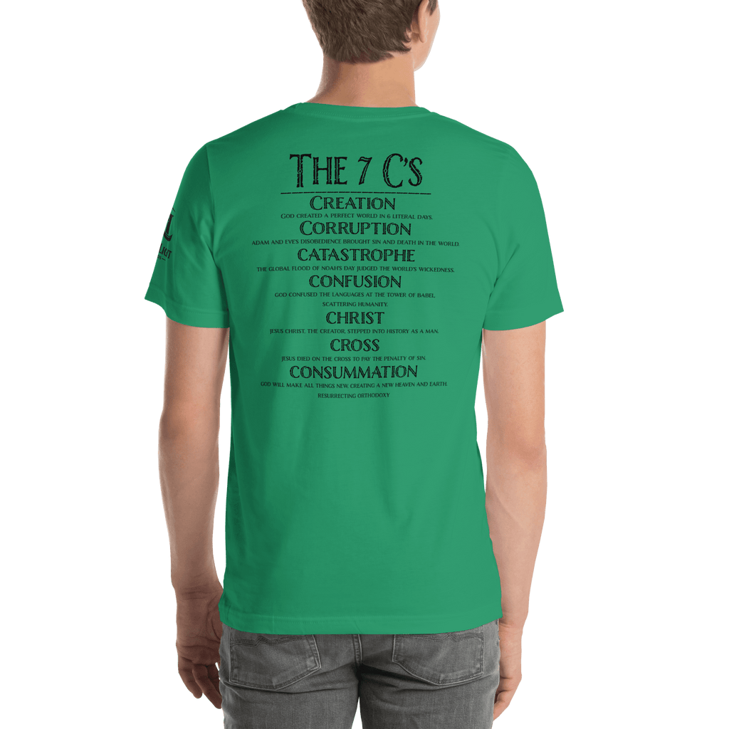 The 7 C's of Biblical History | Genesis 1:1 – KJV Faith Unisex T-Shirt - KJV Word & Light Threads