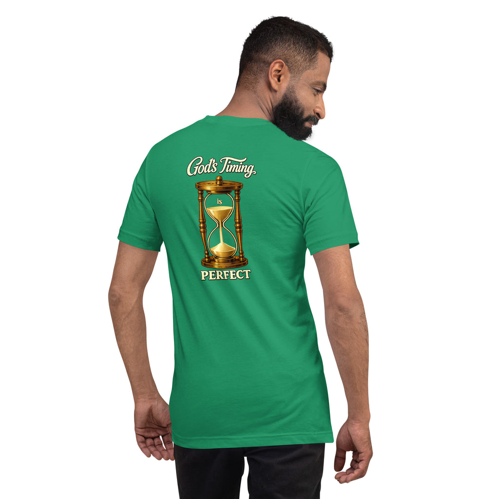 God's Timing is Perfect | Ecclesiastes 3:11 – KJV Faith Unisex T-Shirt - KJV Word & Light Threads